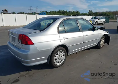 2005 Honda Civic Lx из США, поврежденный, VIN 2HGES16565H610689